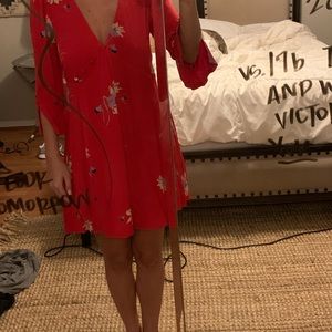 Free People Vneck dress